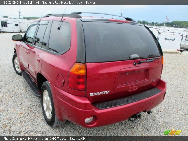 Magnetic Red Metallic / Medium Pewter 2002 GMC Envoy SLT 4x4