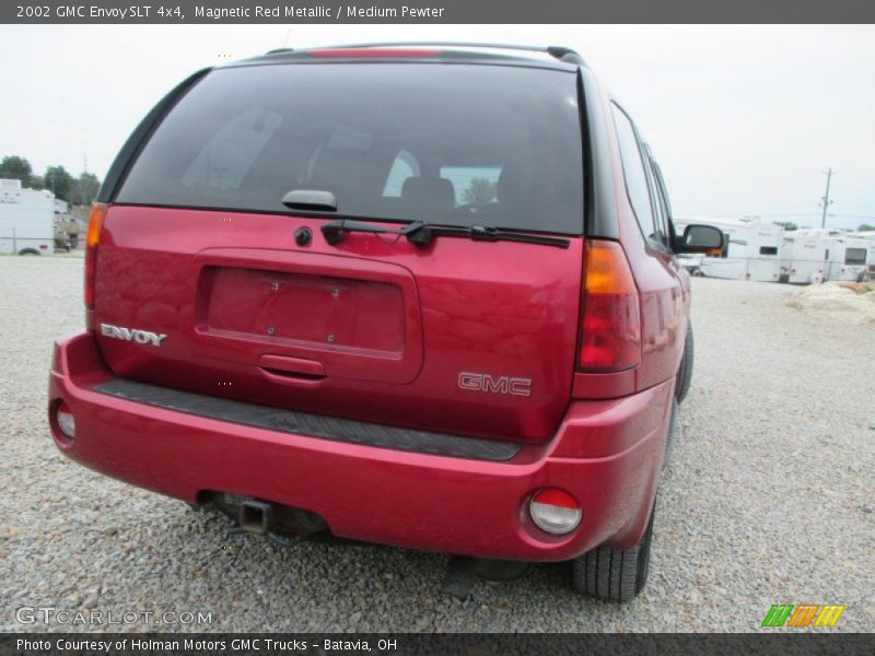Magnetic Red Metallic / Medium Pewter 2002 GMC Envoy SLT 4x4