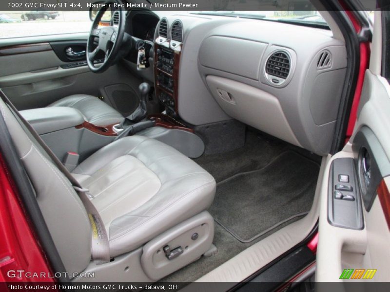 Magnetic Red Metallic / Medium Pewter 2002 GMC Envoy SLT 4x4