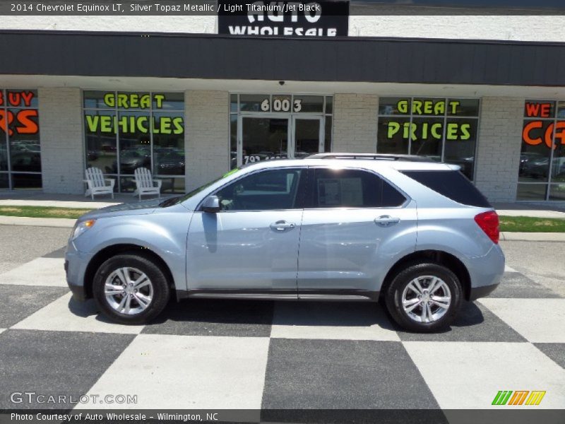 Silver Topaz Metallic / Light Titanium/Jet Black 2014 Chevrolet Equinox LT