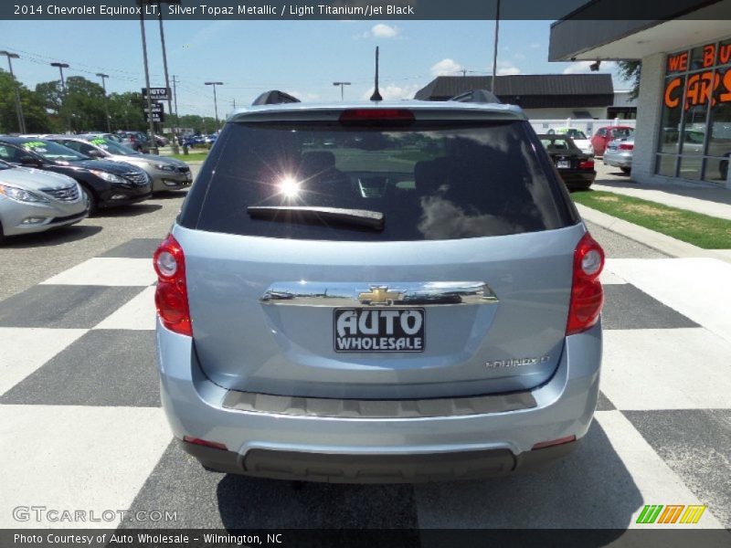 Silver Topaz Metallic / Light Titanium/Jet Black 2014 Chevrolet Equinox LT