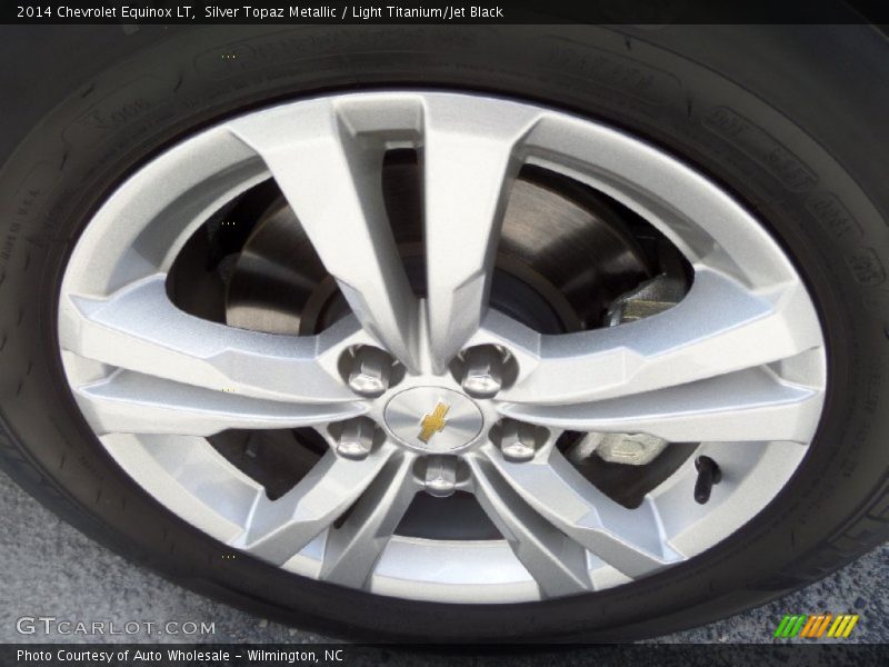 Silver Topaz Metallic / Light Titanium/Jet Black 2014 Chevrolet Equinox LT
