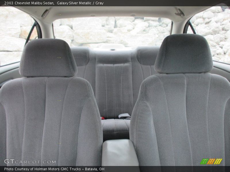 Galaxy Silver Metallic / Gray 2003 Chevrolet Malibu Sedan