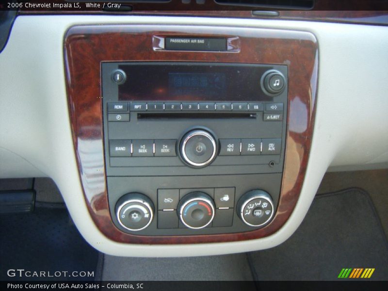 White / Gray 2006 Chevrolet Impala LS