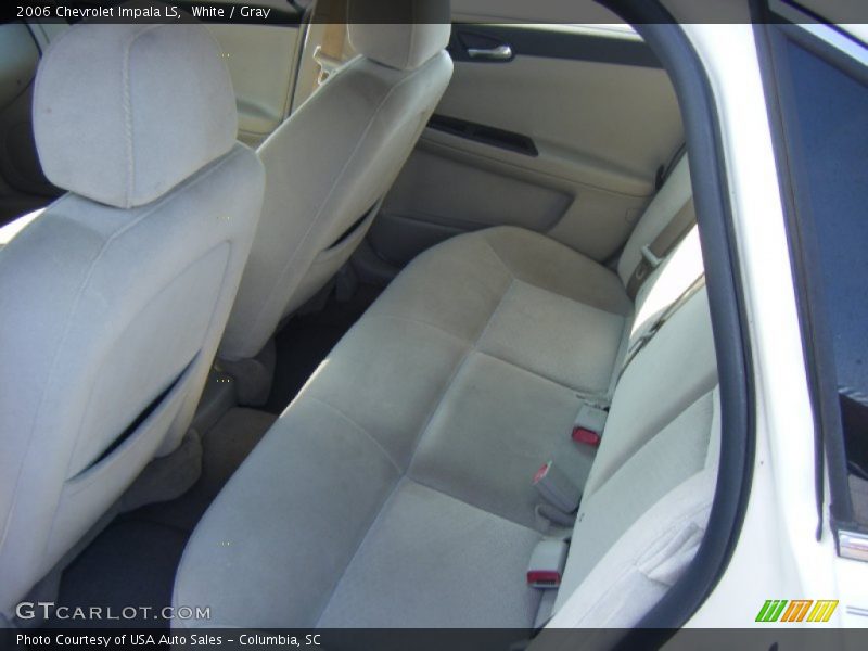 White / Gray 2006 Chevrolet Impala LS