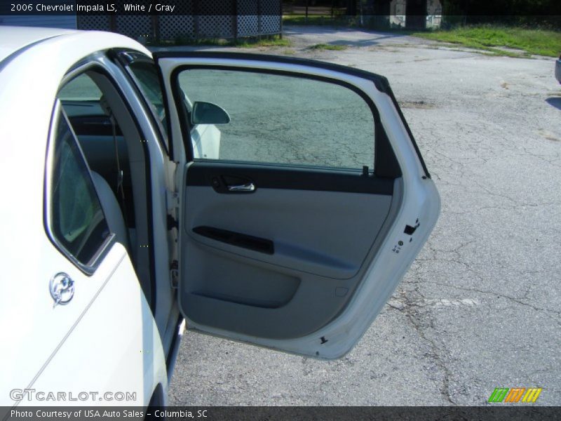 White / Gray 2006 Chevrolet Impala LS