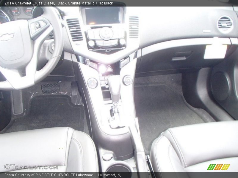 Black Granite Metallic / Jet Black 2014 Chevrolet Cruze Diesel
