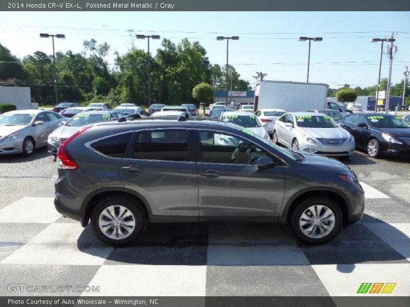 Polished Metal Metallic / Gray 2014 Honda CR-V EX-L