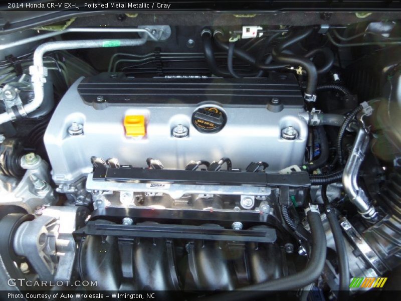 Polished Metal Metallic / Gray 2014 Honda CR-V EX-L