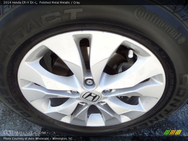 Polished Metal Metallic / Gray 2014 Honda CR-V EX-L