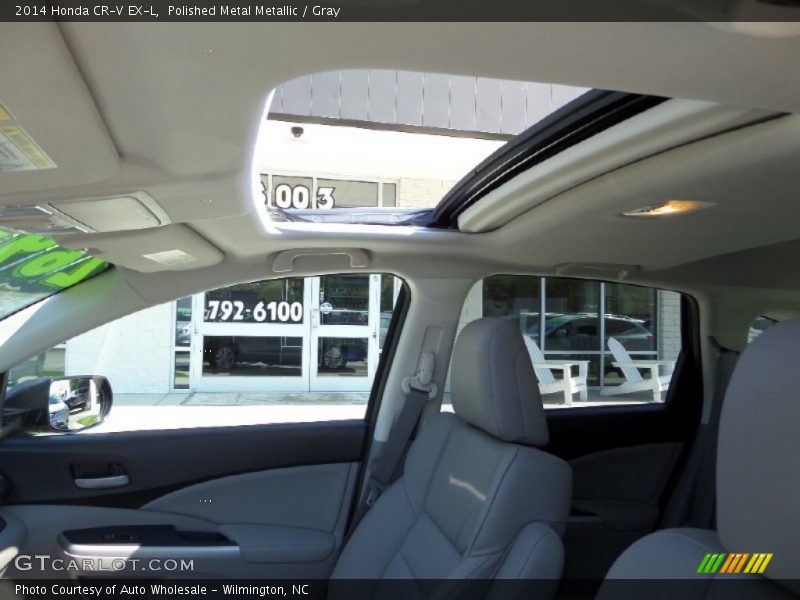 Polished Metal Metallic / Gray 2014 Honda CR-V EX-L