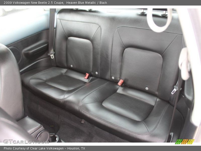 Heaven Blue Metallic / Black 2009 Volkswagen New Beetle 2.5 Coupe