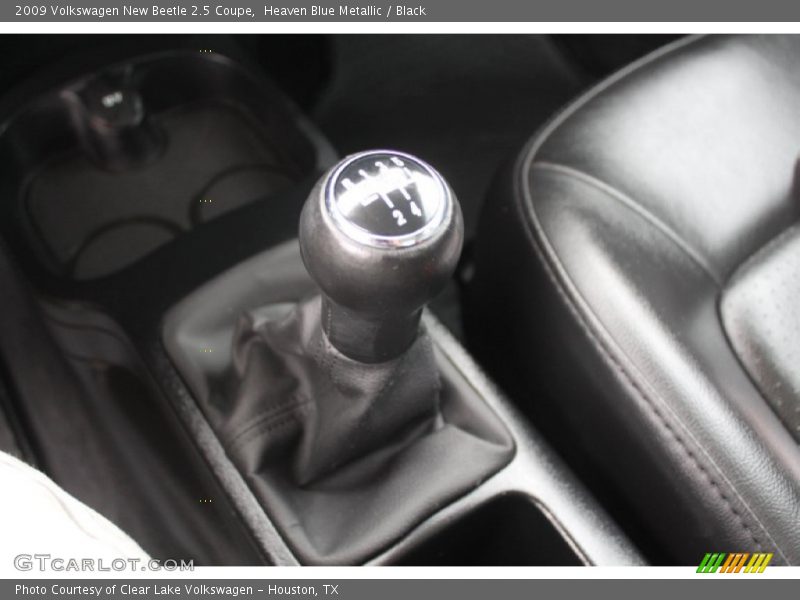 Heaven Blue Metallic / Black 2009 Volkswagen New Beetle 2.5 Coupe