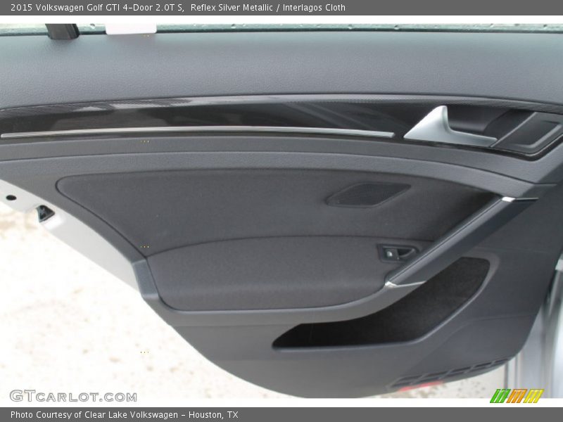 Reflex Silver Metallic / Interlagos Cloth 2015 Volkswagen Golf GTI 4-Door 2.0T S