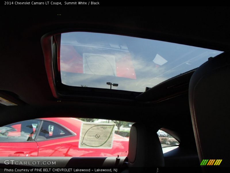 Summit White / Black 2014 Chevrolet Camaro LT Coupe