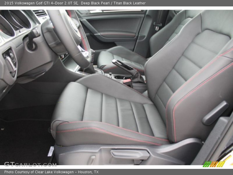 Front Seat of 2015 Golf GTI 4-Door 2.0T SE