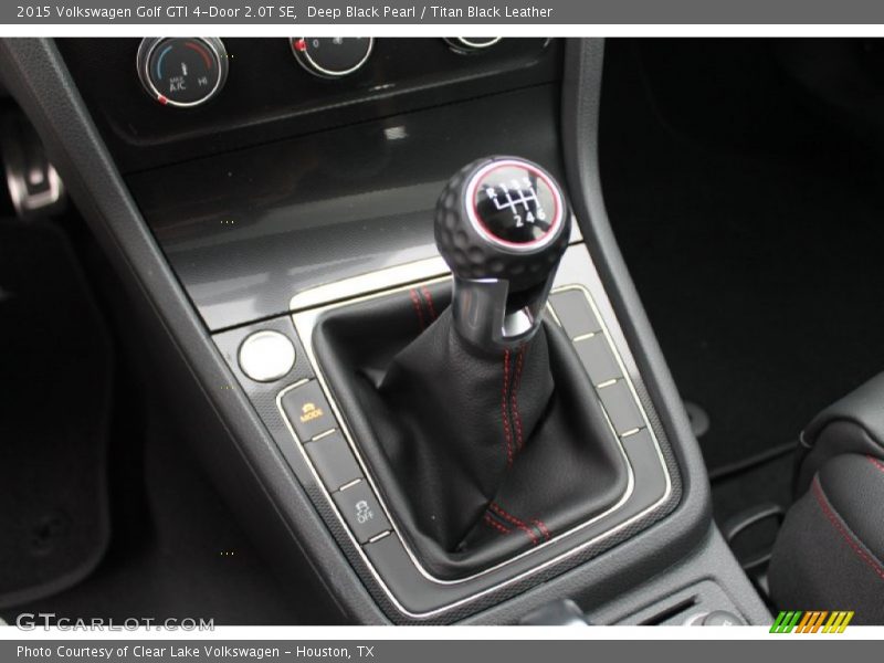  2015 Golf GTI 4-Door 2.0T SE 6 Speed Manual Shifter