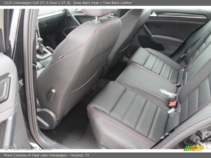 Rear Seat of 2015 Golf GTI 4-Door 2.0T SE
