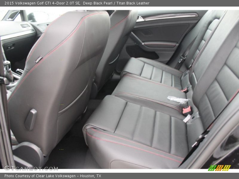 Rear Seat of 2015 Golf GTI 4-Door 2.0T SE