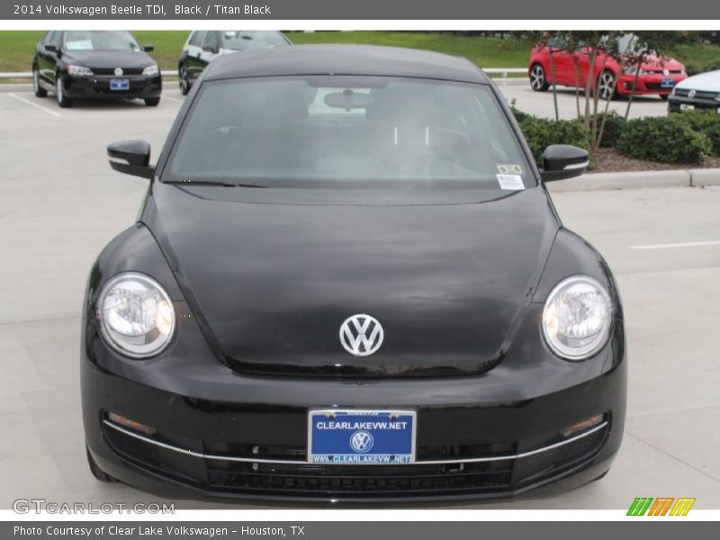 Black / Titan Black 2014 Volkswagen Beetle TDI