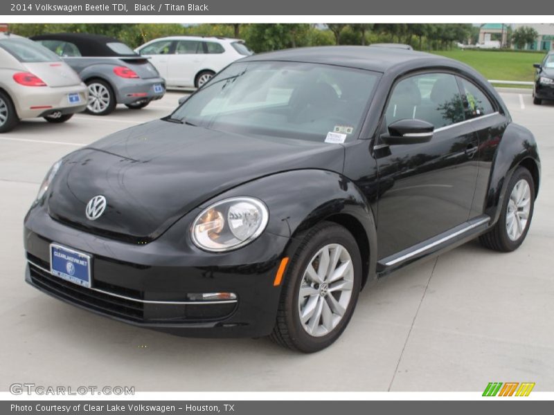 Black / Titan Black 2014 Volkswagen Beetle TDI