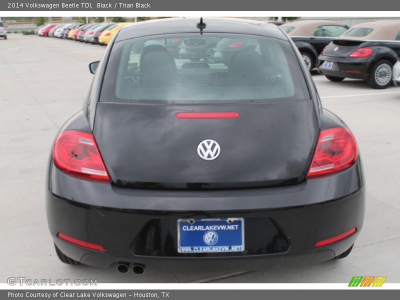 Black / Titan Black 2014 Volkswagen Beetle TDI