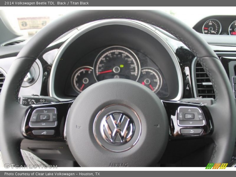 Black / Titan Black 2014 Volkswagen Beetle TDI