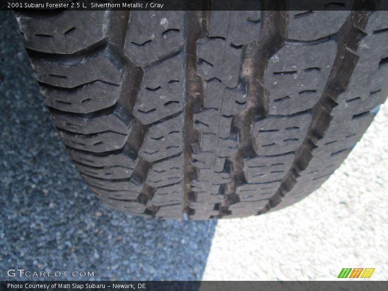 Silverthorn Metallic / Gray 2001 Subaru Forester 2.5 L