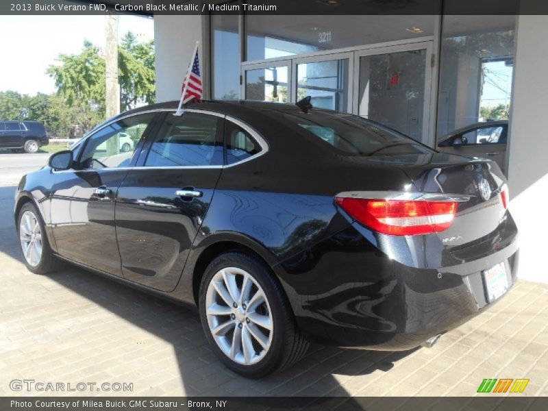 Carbon Black Metallic / Medium Titanium 2013 Buick Verano FWD