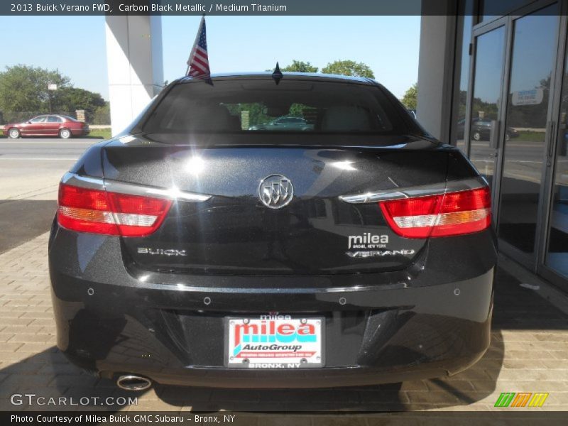 Carbon Black Metallic / Medium Titanium 2013 Buick Verano FWD