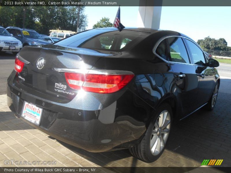 Carbon Black Metallic / Medium Titanium 2013 Buick Verano FWD