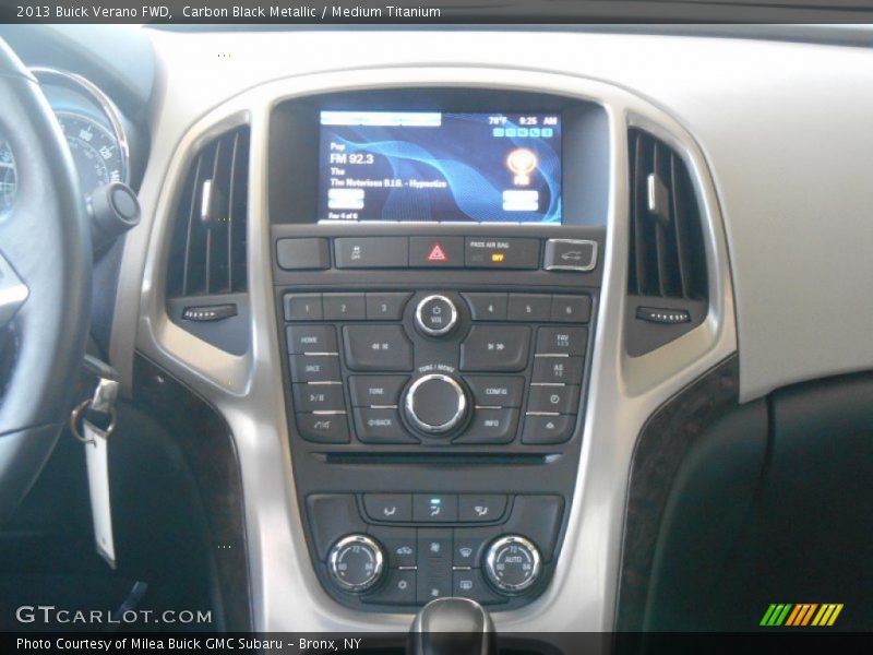 Carbon Black Metallic / Medium Titanium 2013 Buick Verano FWD