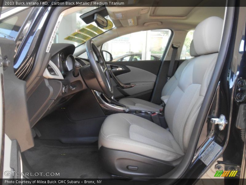 Carbon Black Metallic / Medium Titanium 2013 Buick Verano FWD