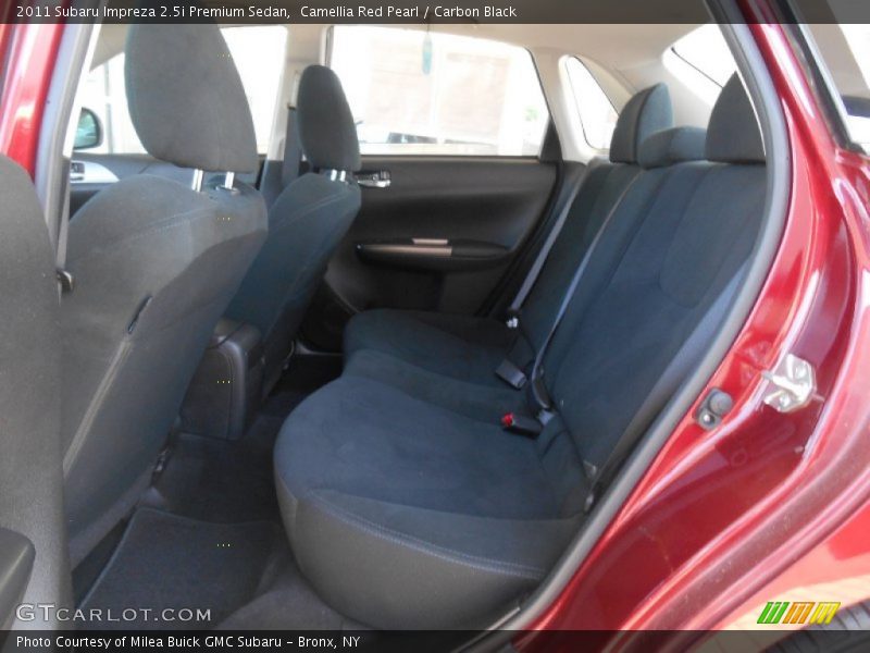 Camellia Red Pearl / Carbon Black 2011 Subaru Impreza 2.5i Premium Sedan