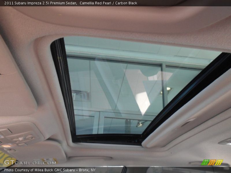 Camellia Red Pearl / Carbon Black 2011 Subaru Impreza 2.5i Premium Sedan