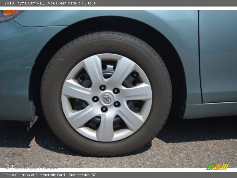Aloe Green Metallic / Bisque 2010 Toyota Camry LE