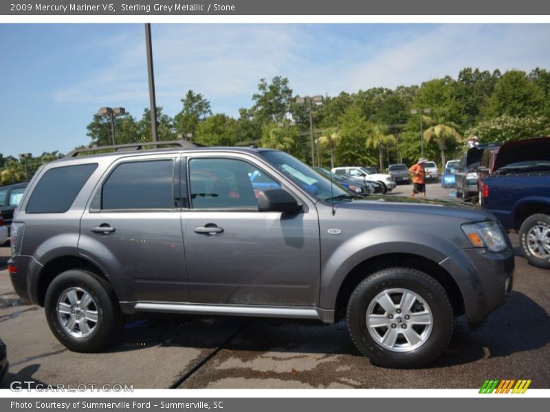Sterling Grey Metallic / Stone 2009 Mercury Mariner V6