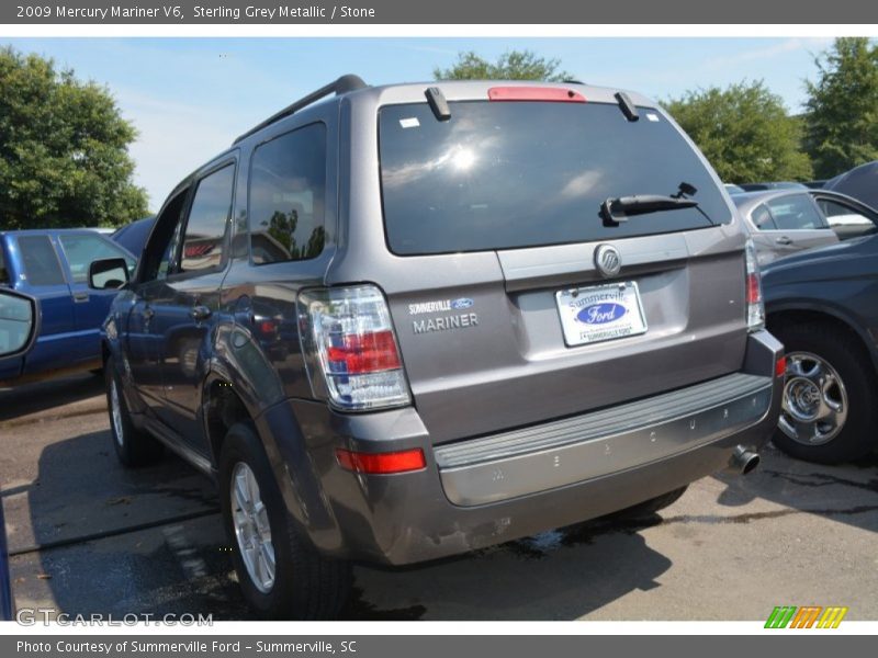 Sterling Grey Metallic / Stone 2009 Mercury Mariner V6