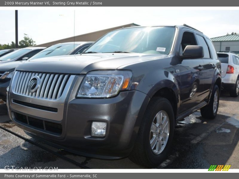 Sterling Grey Metallic / Stone 2009 Mercury Mariner V6