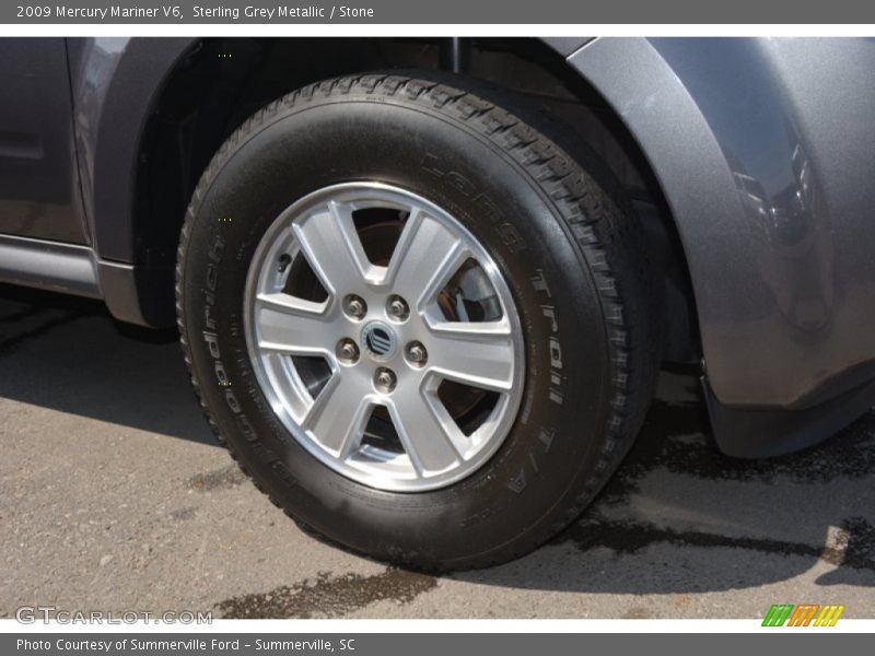 Sterling Grey Metallic / Stone 2009 Mercury Mariner V6