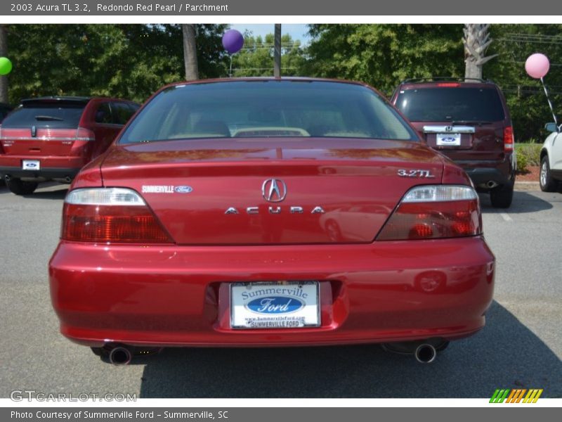 Redondo Red Pearl / Parchment 2003 Acura TL 3.2