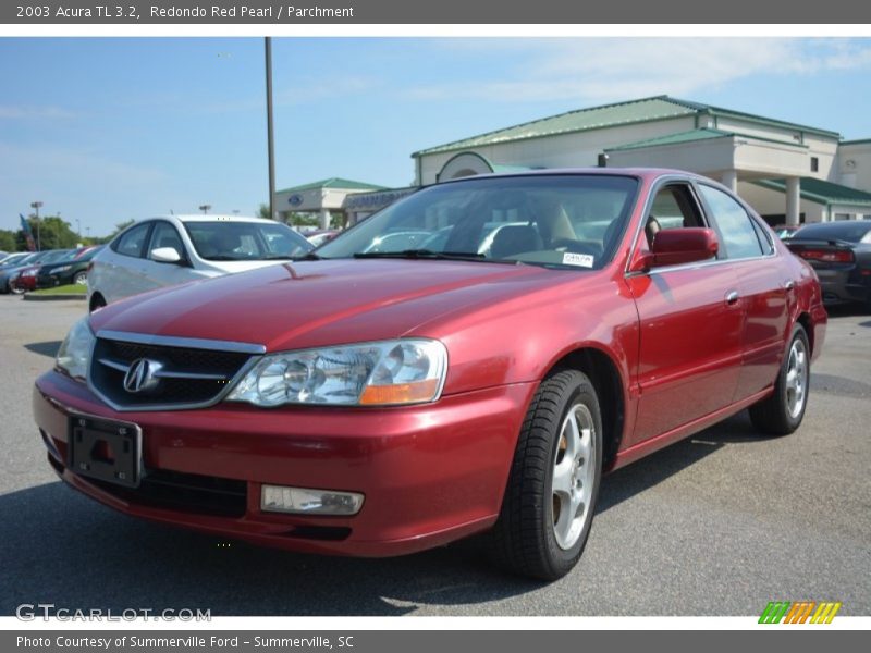Redondo Red Pearl / Parchment 2003 Acura TL 3.2