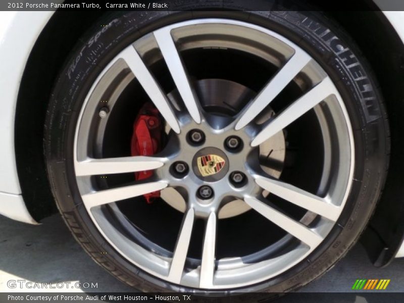 Carrara White / Black 2012 Porsche Panamera Turbo