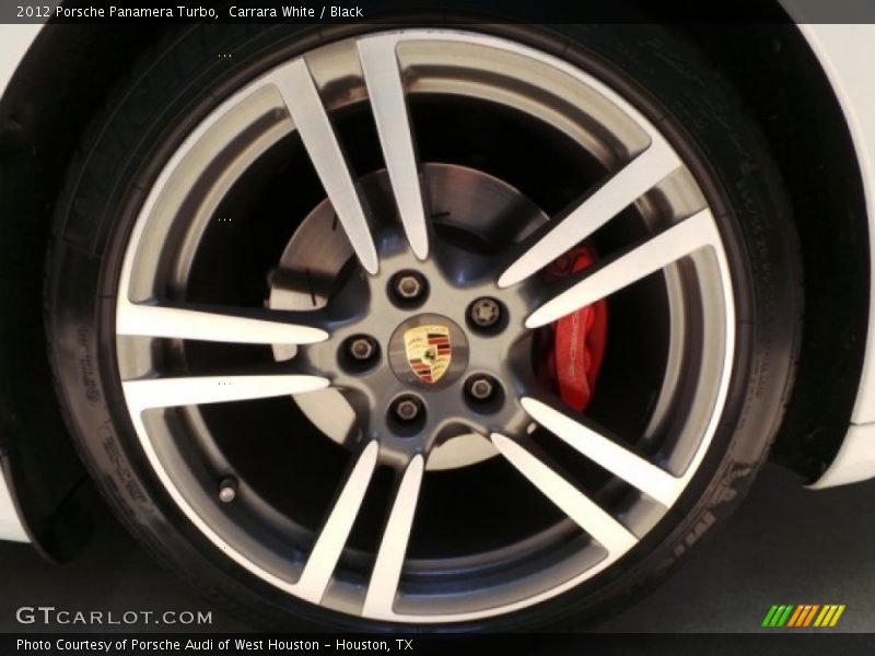 Carrara White / Black 2012 Porsche Panamera Turbo