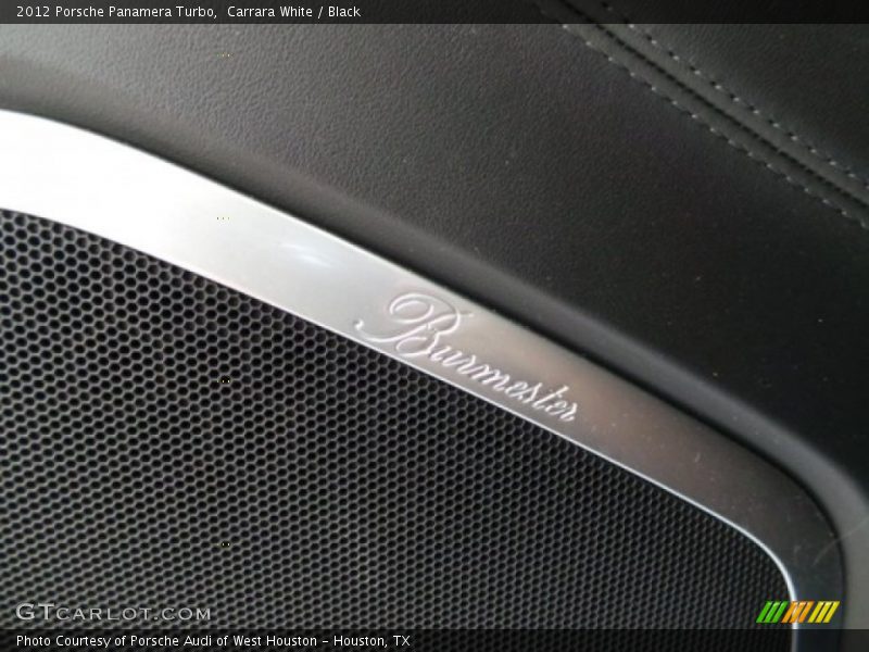 Carrara White / Black 2012 Porsche Panamera Turbo