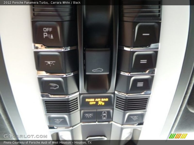 Carrara White / Black 2012 Porsche Panamera Turbo