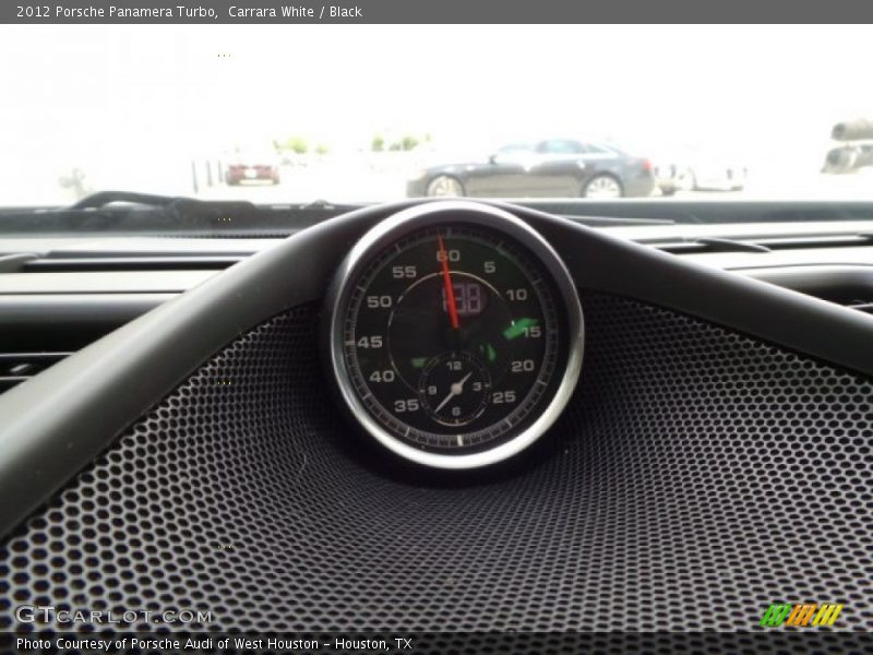 Carrara White / Black 2012 Porsche Panamera Turbo