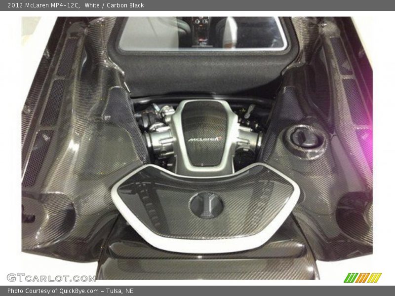 White / Carbon Black 2012 McLaren MP4-12C