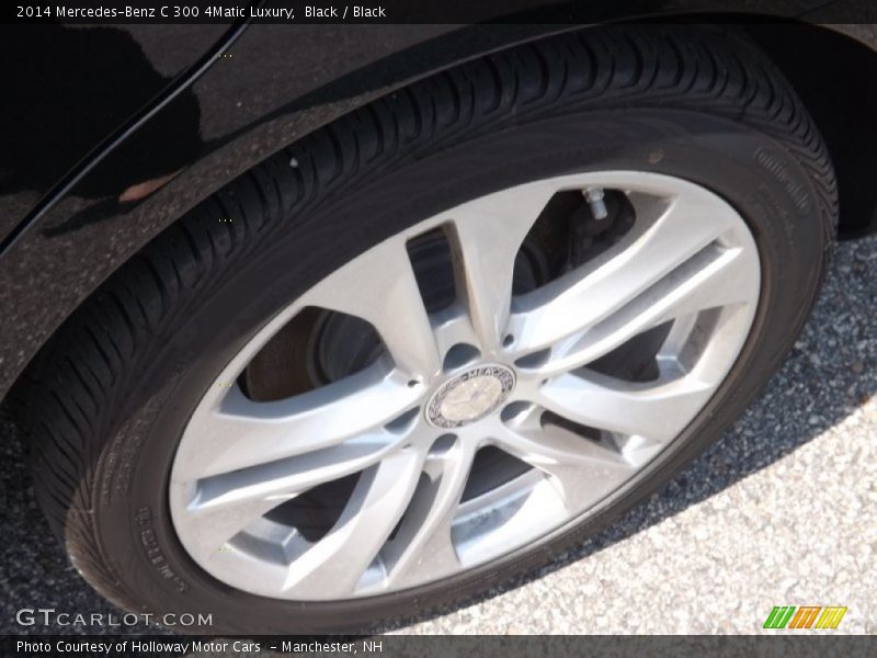 Black / Black 2014 Mercedes-Benz C 300 4Matic Luxury