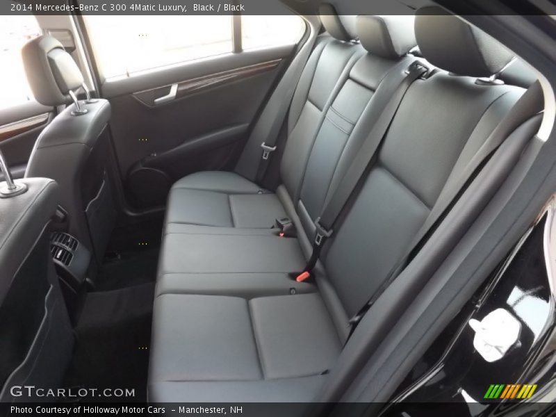 Black / Black 2014 Mercedes-Benz C 300 4Matic Luxury